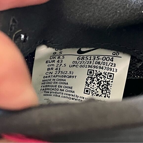 Nike Zoom SD4 Track and Field Throw Shoes Unisex Anthracite Fierce Pink Size 11 - Picture 9 of 15